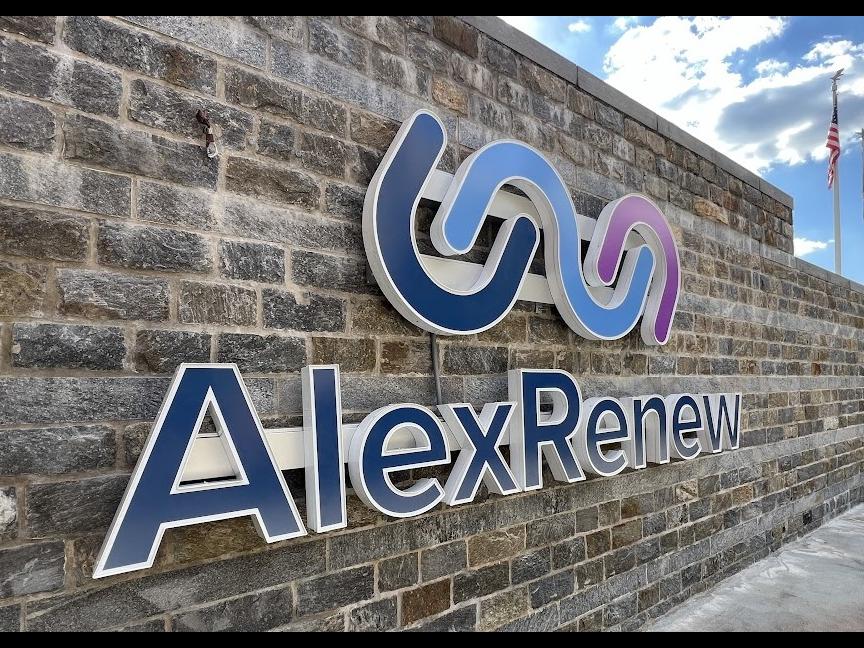 AlexRenew Exterior Sign
